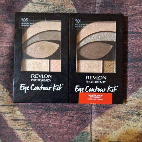 ✨ Revlon PhotoReady — Eye Contour Kits 4 Palette Bundle (2 NEW) ✨ - Picture 4 of 5